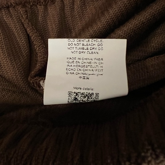 Butterfly and Floral Brown Corduroy Flare Pants - Picture 9 of 13